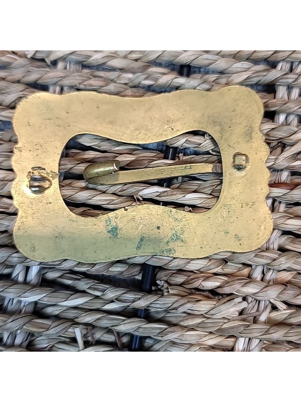 Victorian vintage belt buckle - Picture 3 of 3